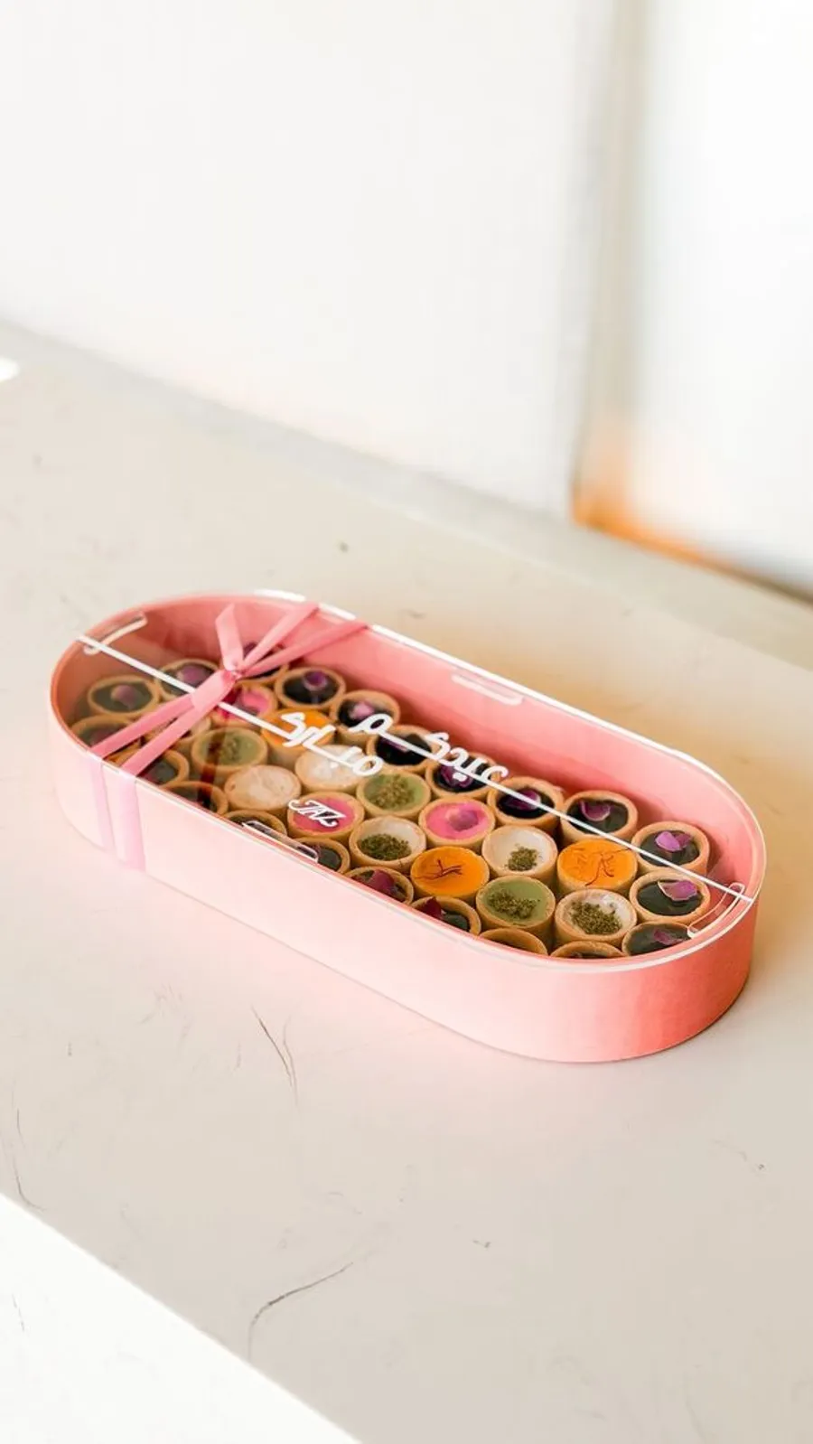 Mix Bites on Pink tray
