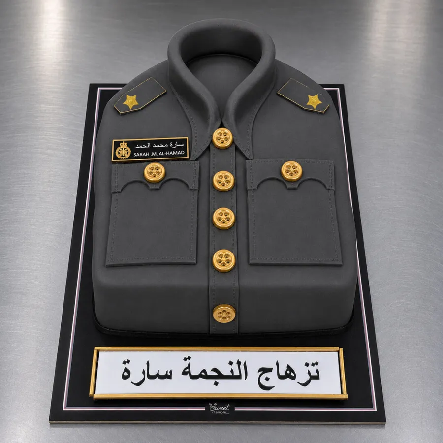 Dark Slate Navy graduation Cake