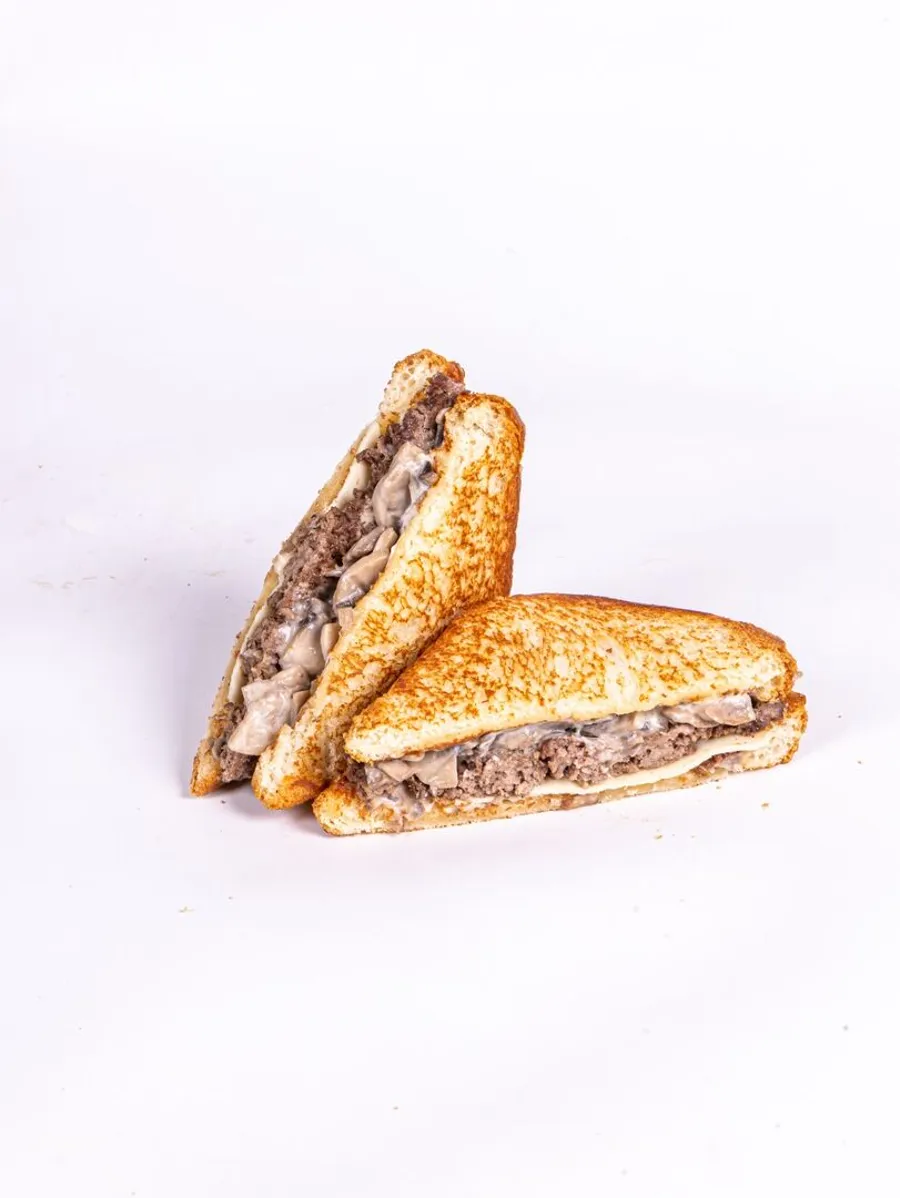 Mushroom Burger Toast