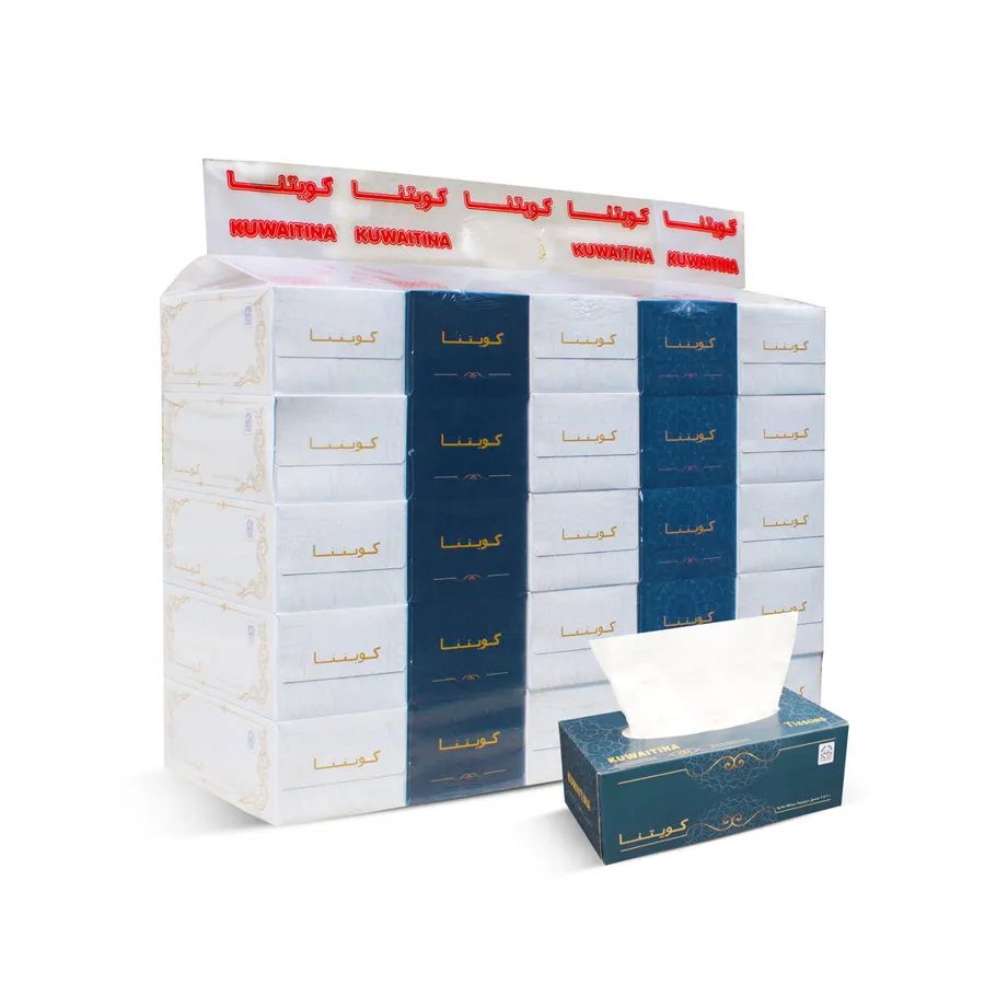 OFFER CARTON 25PCS KUWAITINA TOWEL BOX 200 SHEETS