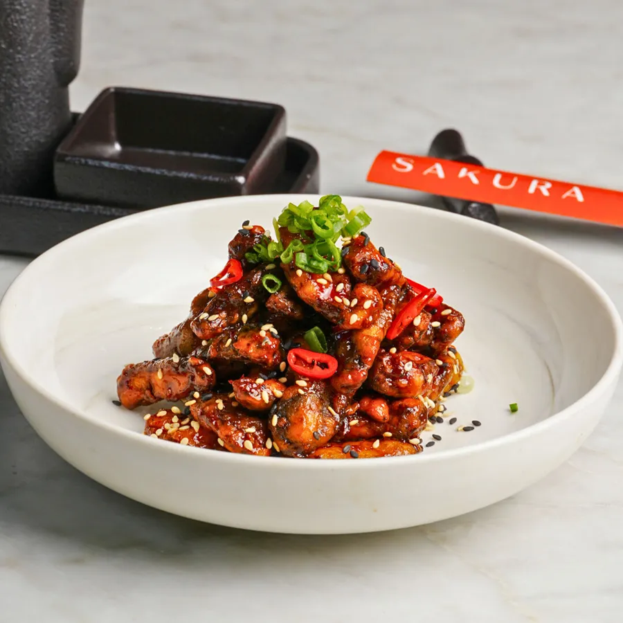 MUSHROOM KARAGE TERIYAKI
