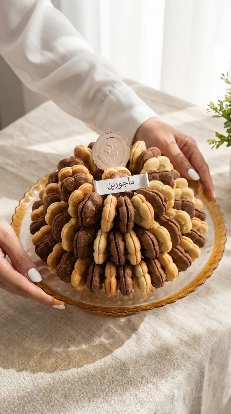 Petitfour plate for majalis