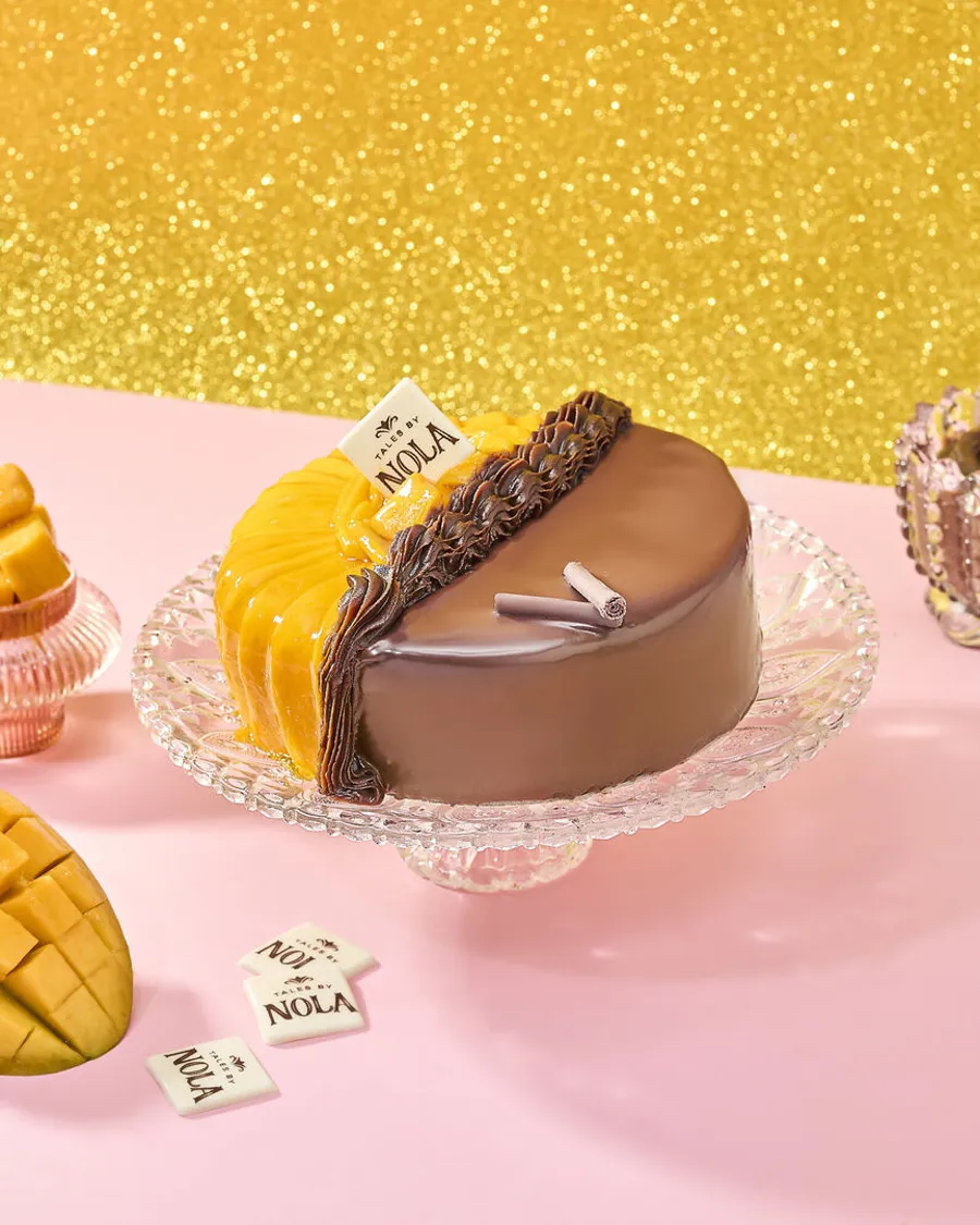 Mango Nos & Nos Small Cake