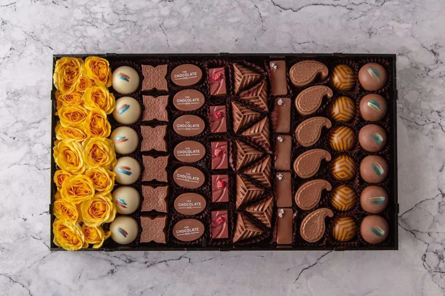 Box106 choco+flower