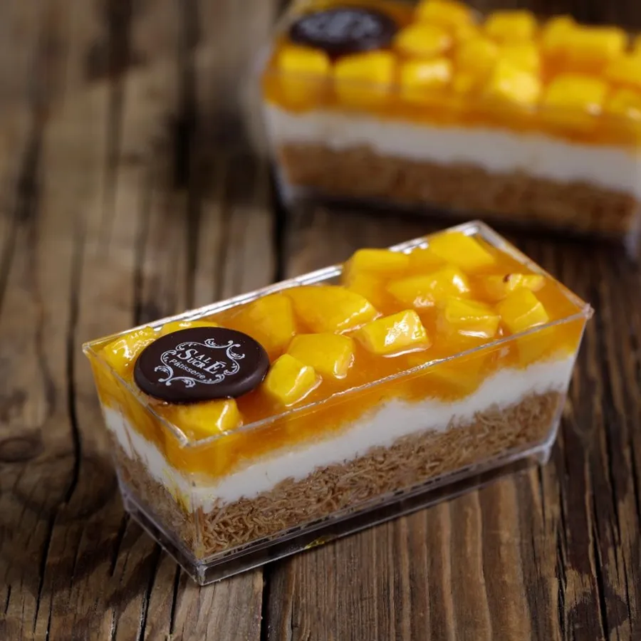 Kunafa Mango Verrine