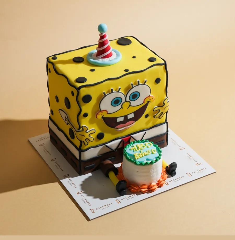 Sponge pop cake