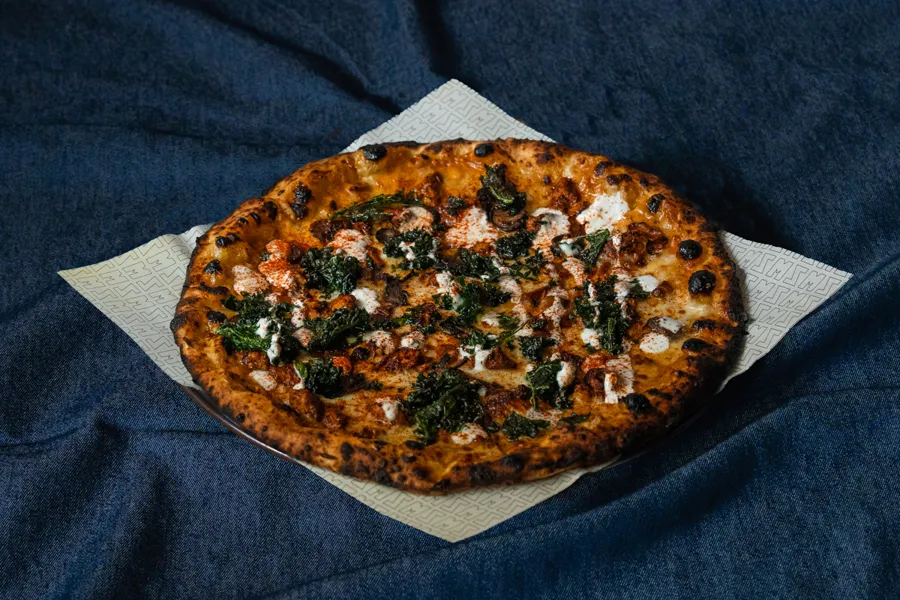 Pizza alla Barbeque