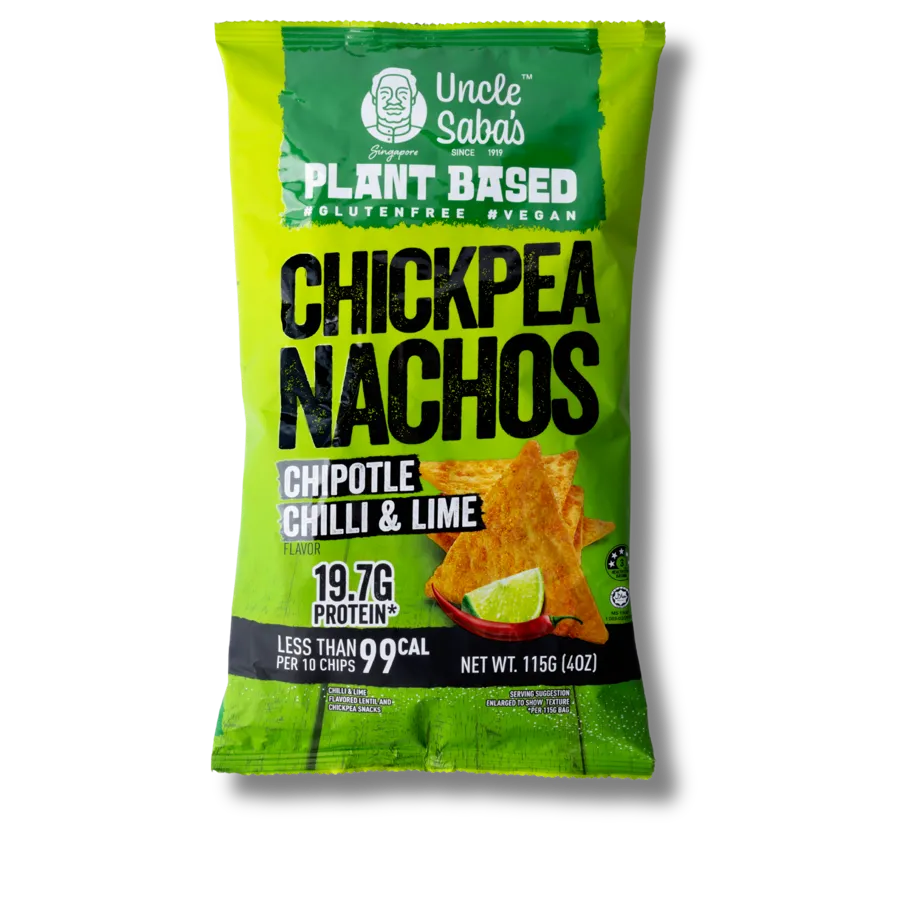 Uncle Saba Chilli Lime Chickpea Nachos 115g