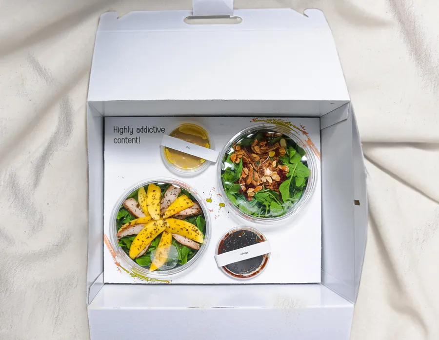 Medium salad box 22-018