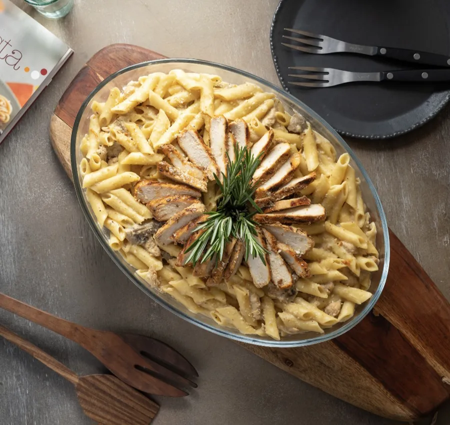 Alfredo pasta for 1