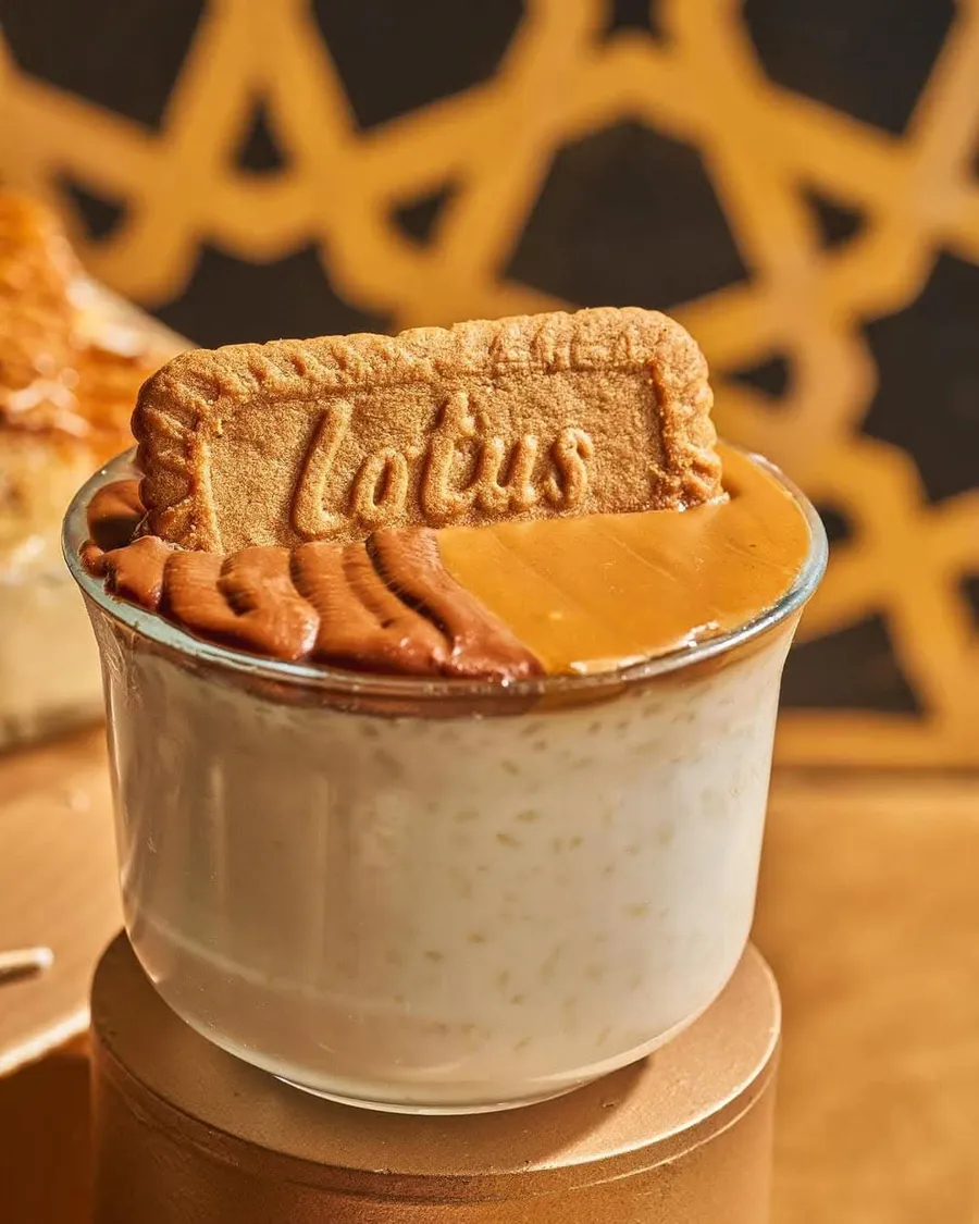 Lotus & Nutella Rice Pudding