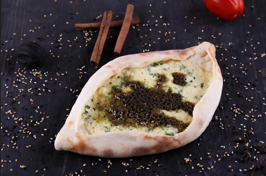 Shami Cheese with Zattar Manoucheh