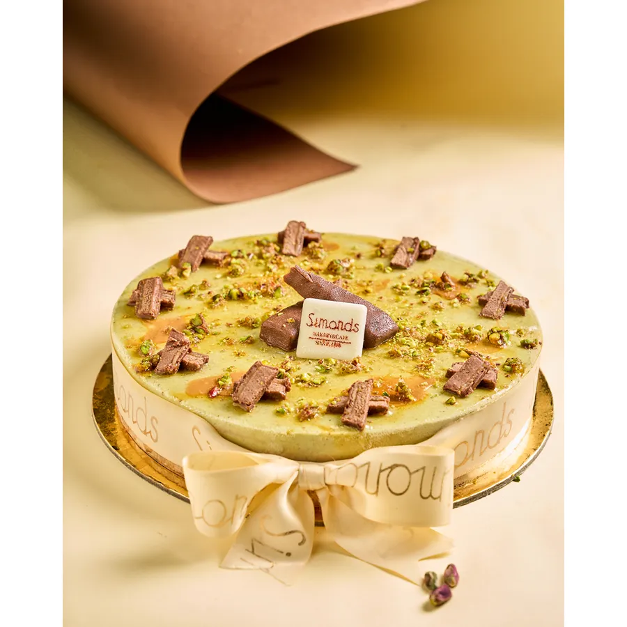Pistachio Ice Cream Cake