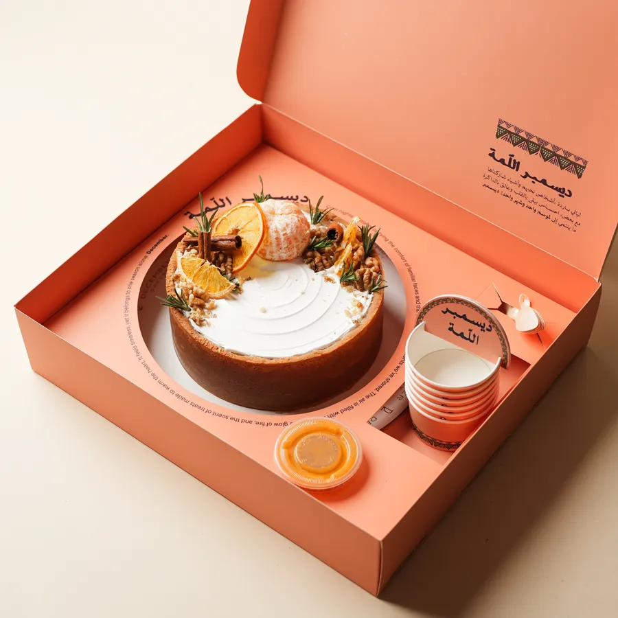 Lamah box ( Orange cheesecake(