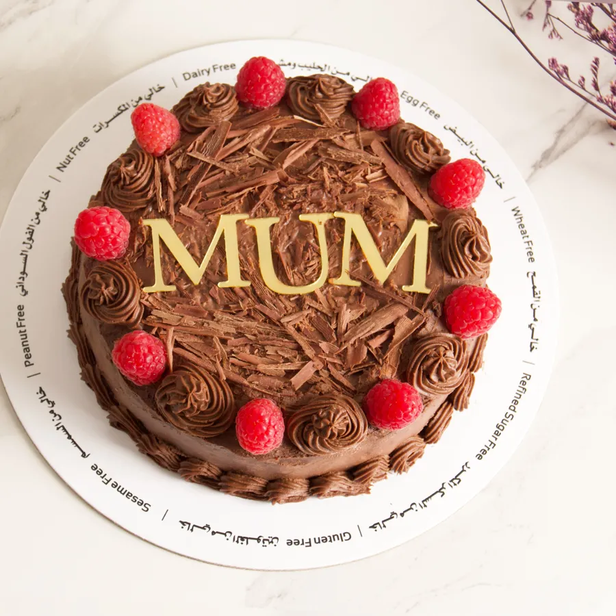 Black forest with berries