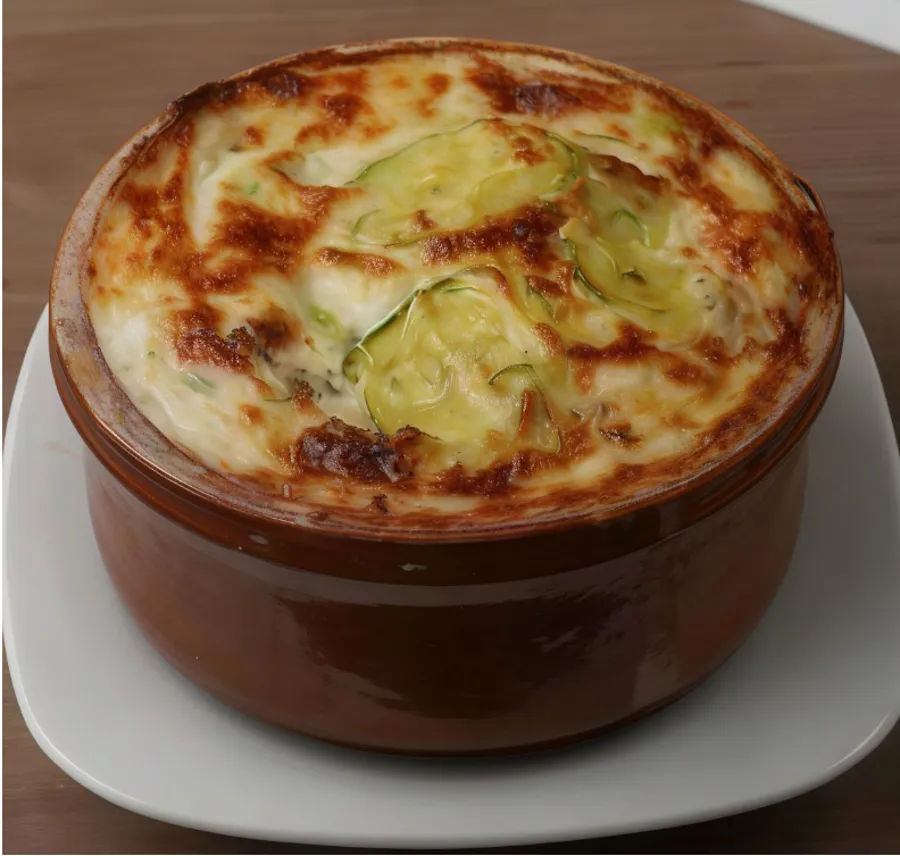 Zucchini with Bechamel