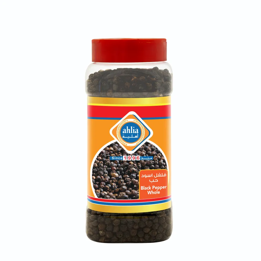 Ahlia Black Pepper Whole Jar 250 Gm