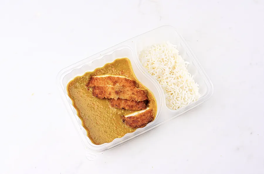 دجاج كاتسو مع الأرز