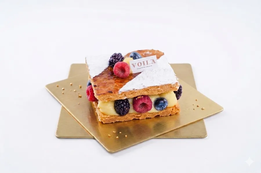 Mixed Berries Mille-Feuille