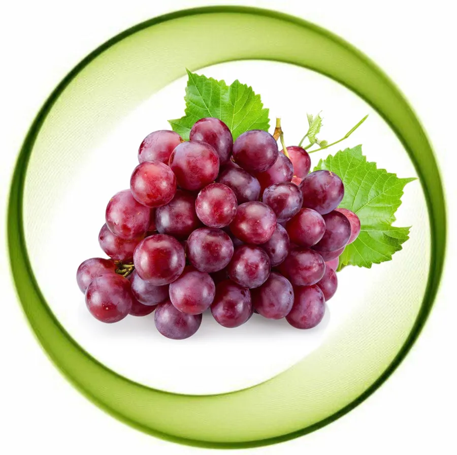 Red grapes