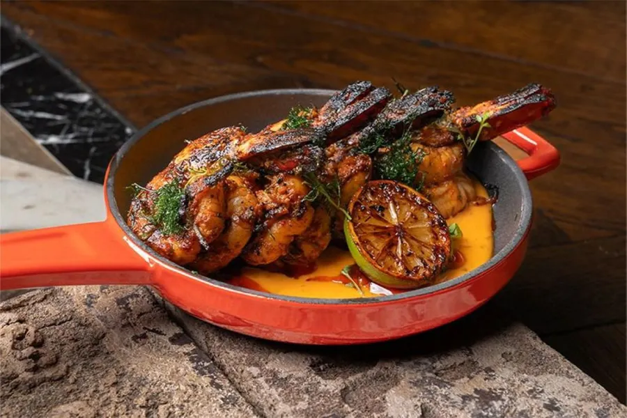 Char Grilled Shrimps