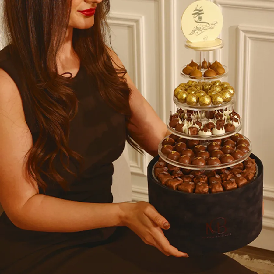 Mix Chocolate Tower BLACK (H)