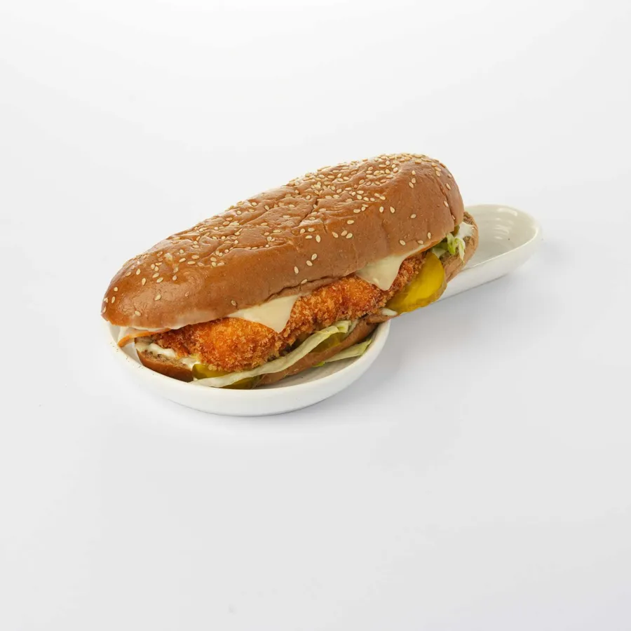 Healthy zinger sandwich