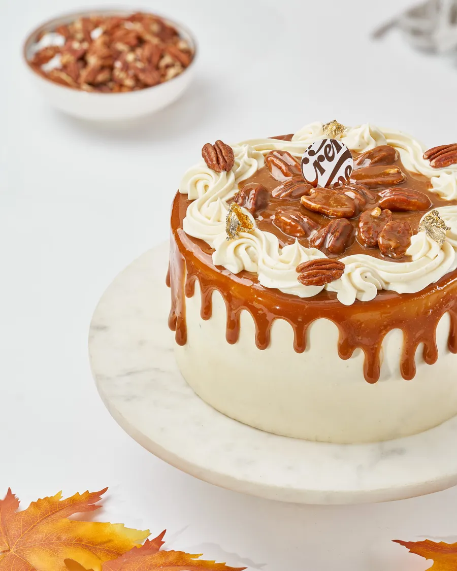 Pecan Caramel Cake