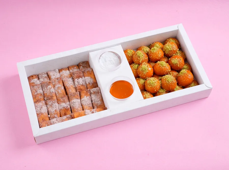 Luqaimat Mix Cinamon cheese stick