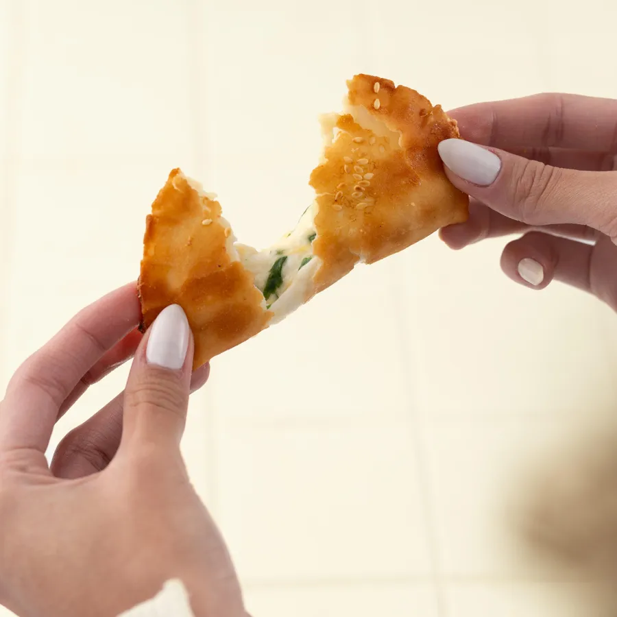 Frozen cheese Borek