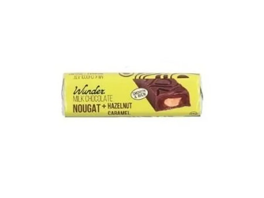 Milk Chocolate Nougat + Hazelnut Caramel