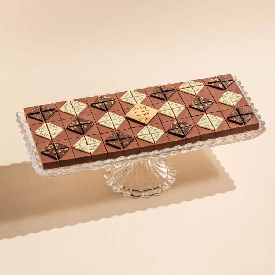 Crystal tray - design 1.