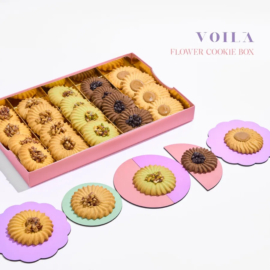 Flower Cookie Box
