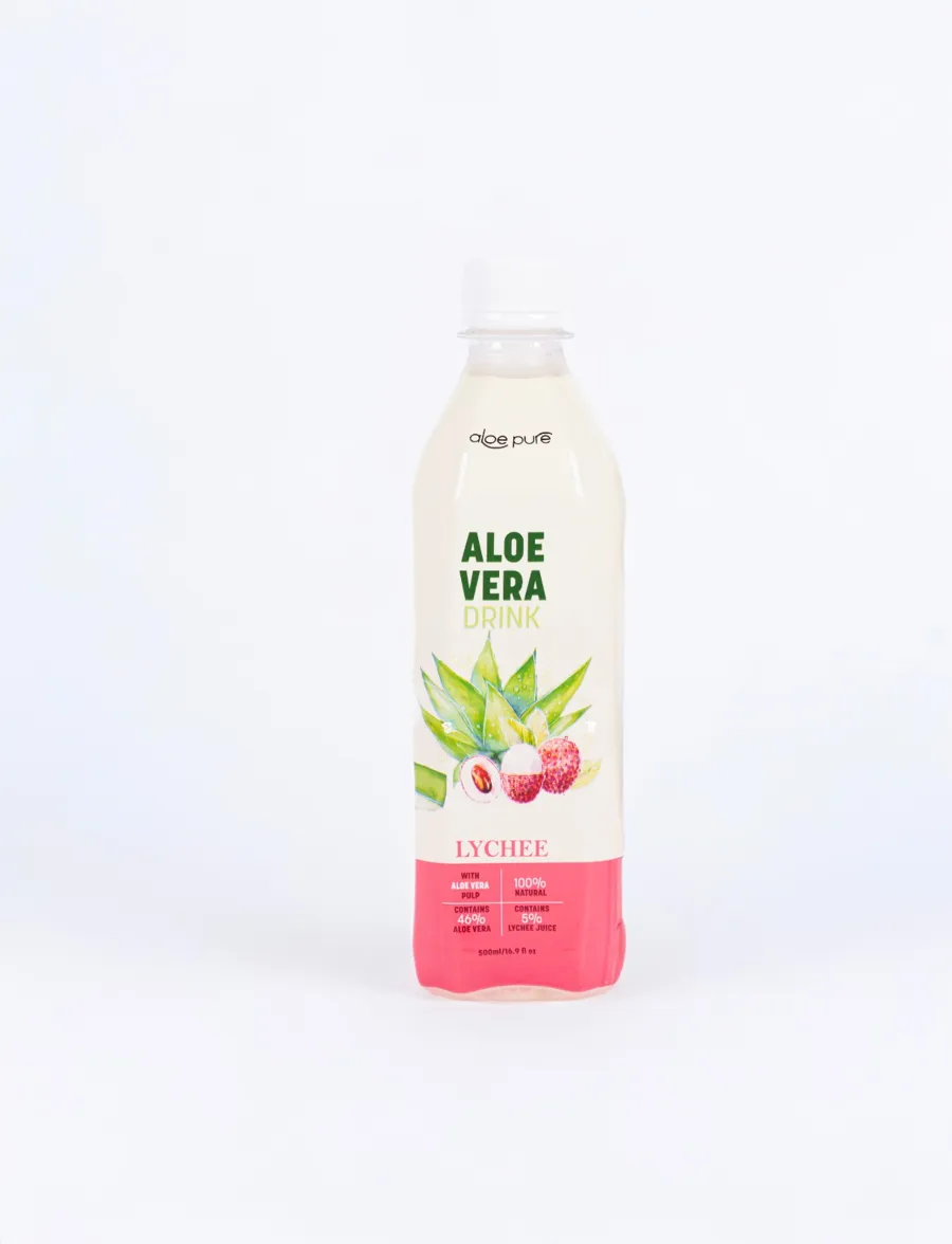Lychee Flavored Aloe Vera Juice 500 ml