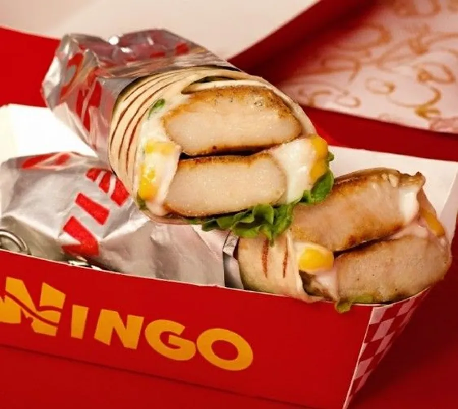 peri peri grilled tenders wrap