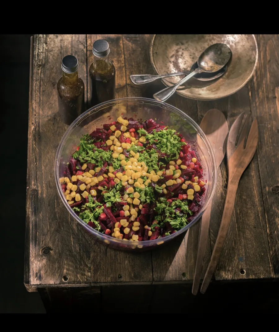 Beetroot Salad with corn