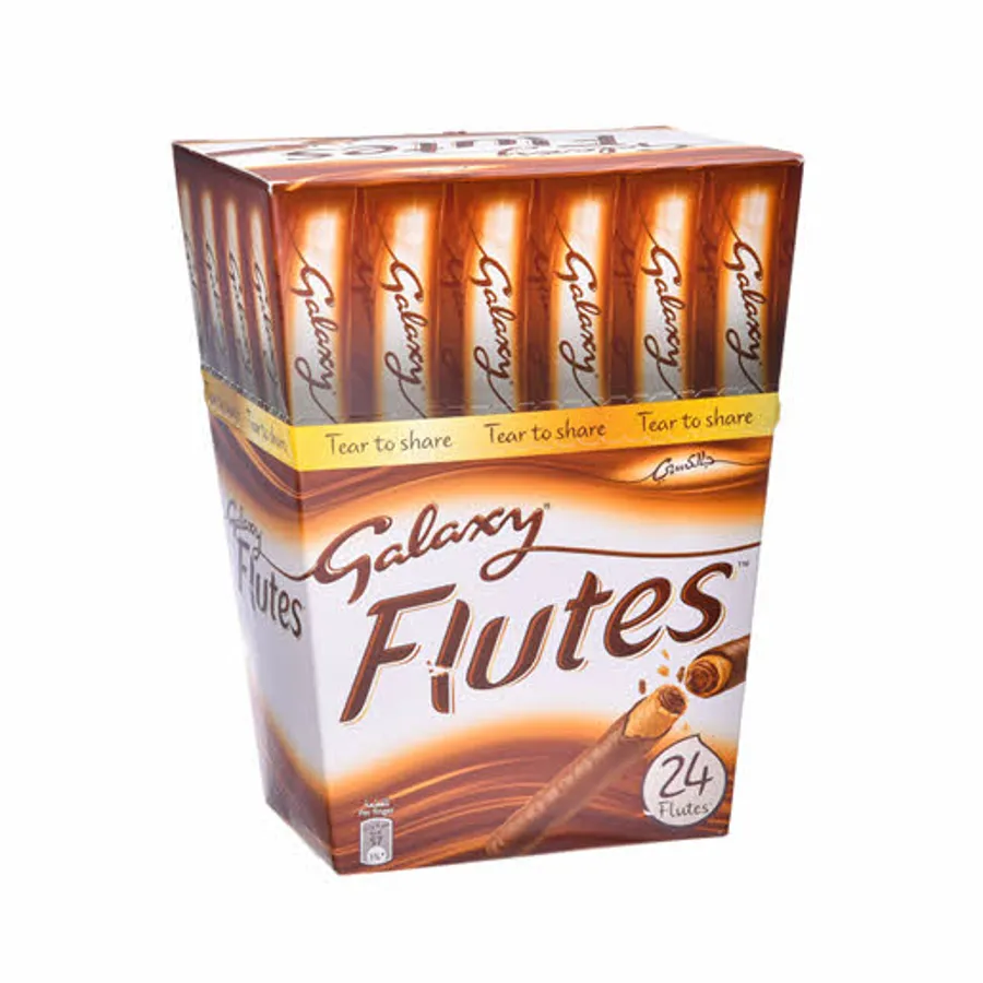 Galaxy Flutes Chocolate Pack Of 24 x 11.25g