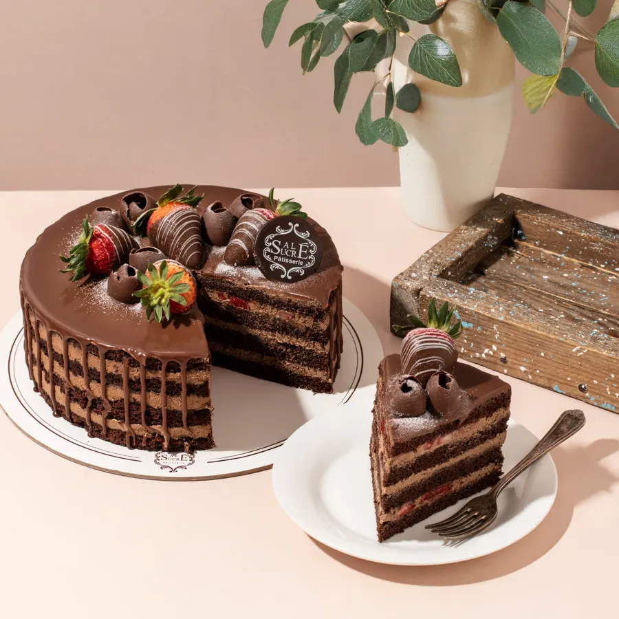 Nutella Berry Cake