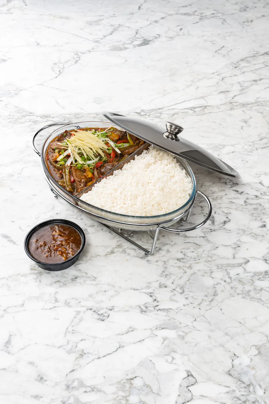Mongolian Beef with Jasmin Rice