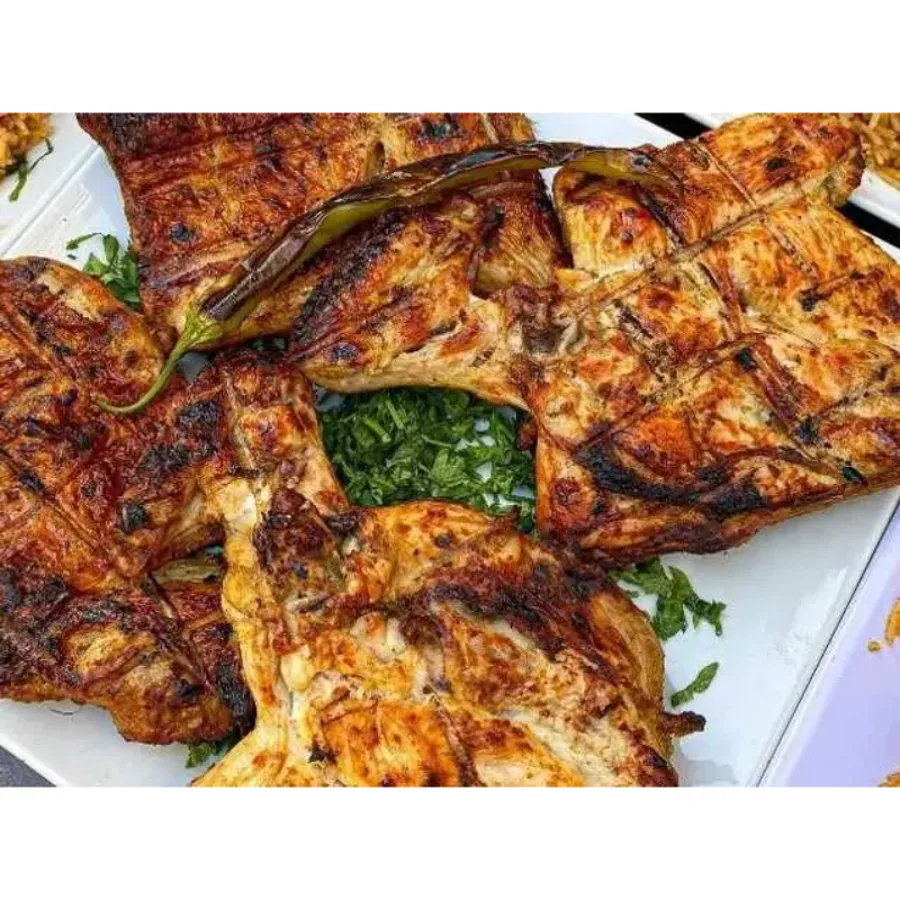 Charcoal-Grilled Chicken