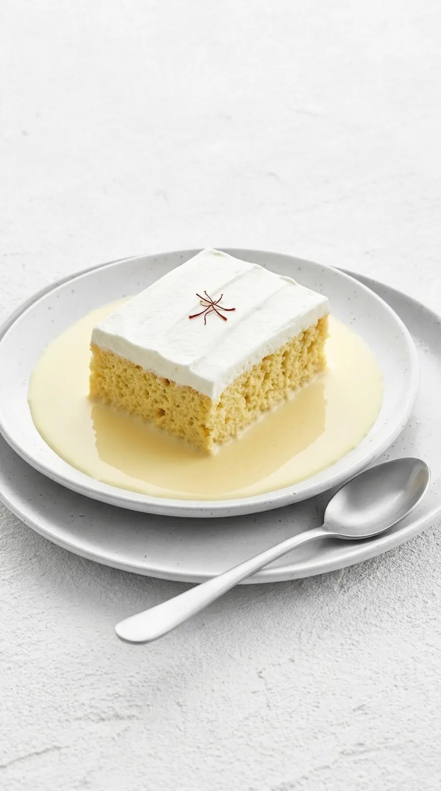 Saffron Milk Cake