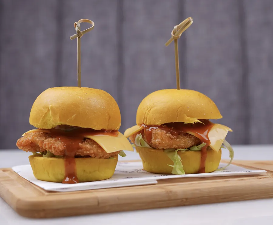 Brown Diamond Chicken Slider