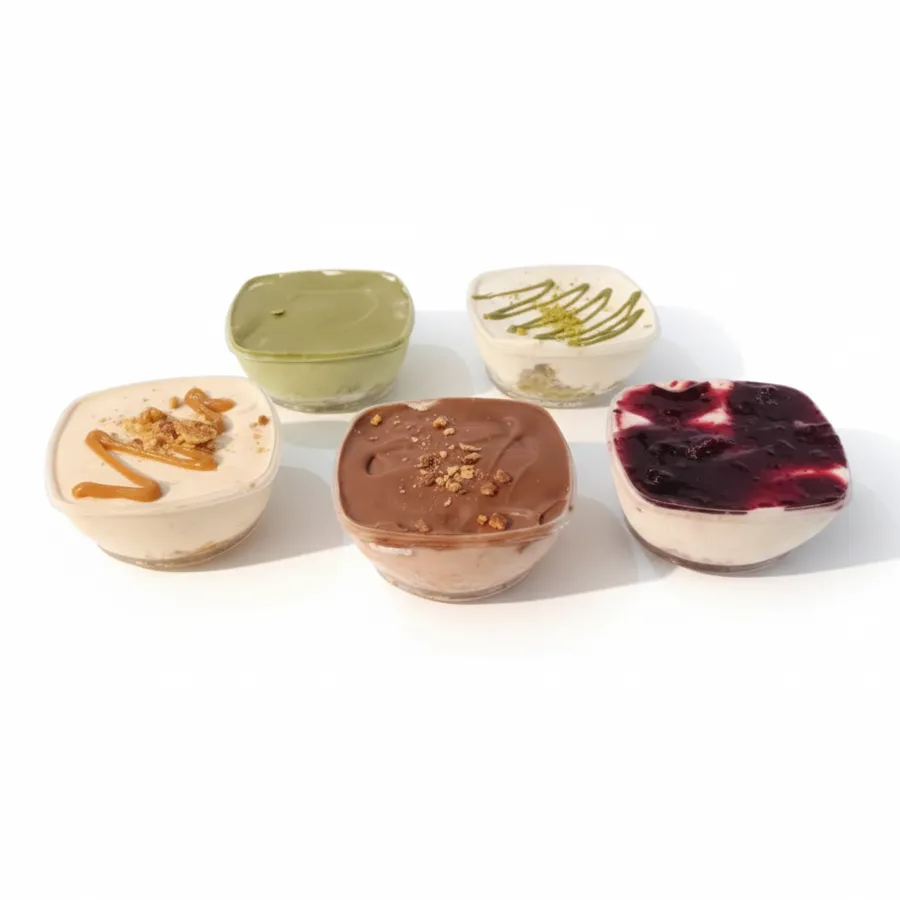 Ice Cream Kunafa Cups