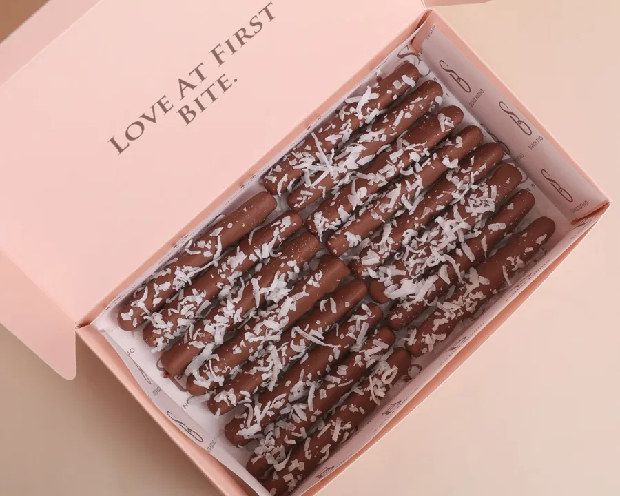 Coconut Chocolate Sticks