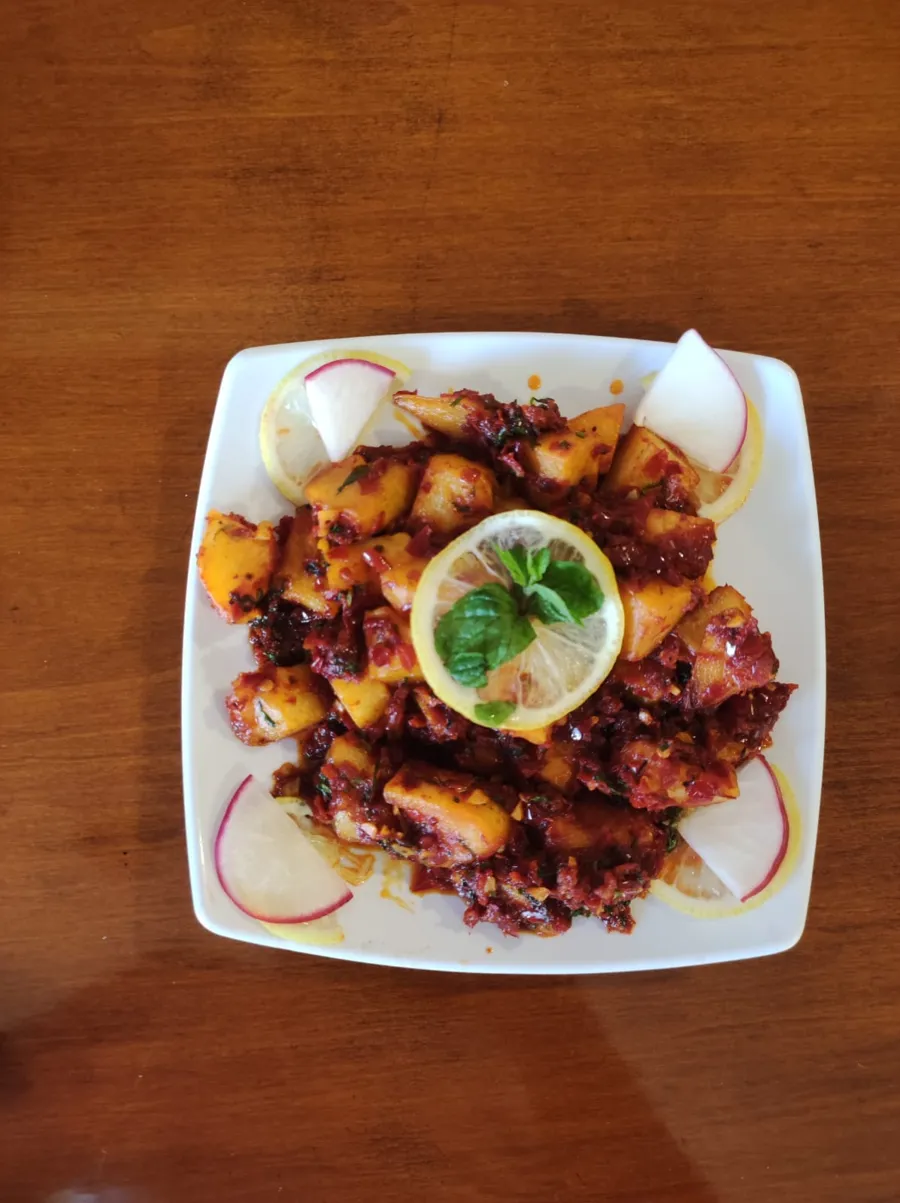 Spicy potatoes