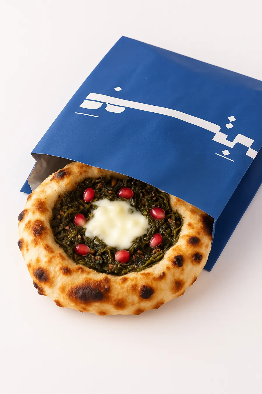 Spinach with cheese