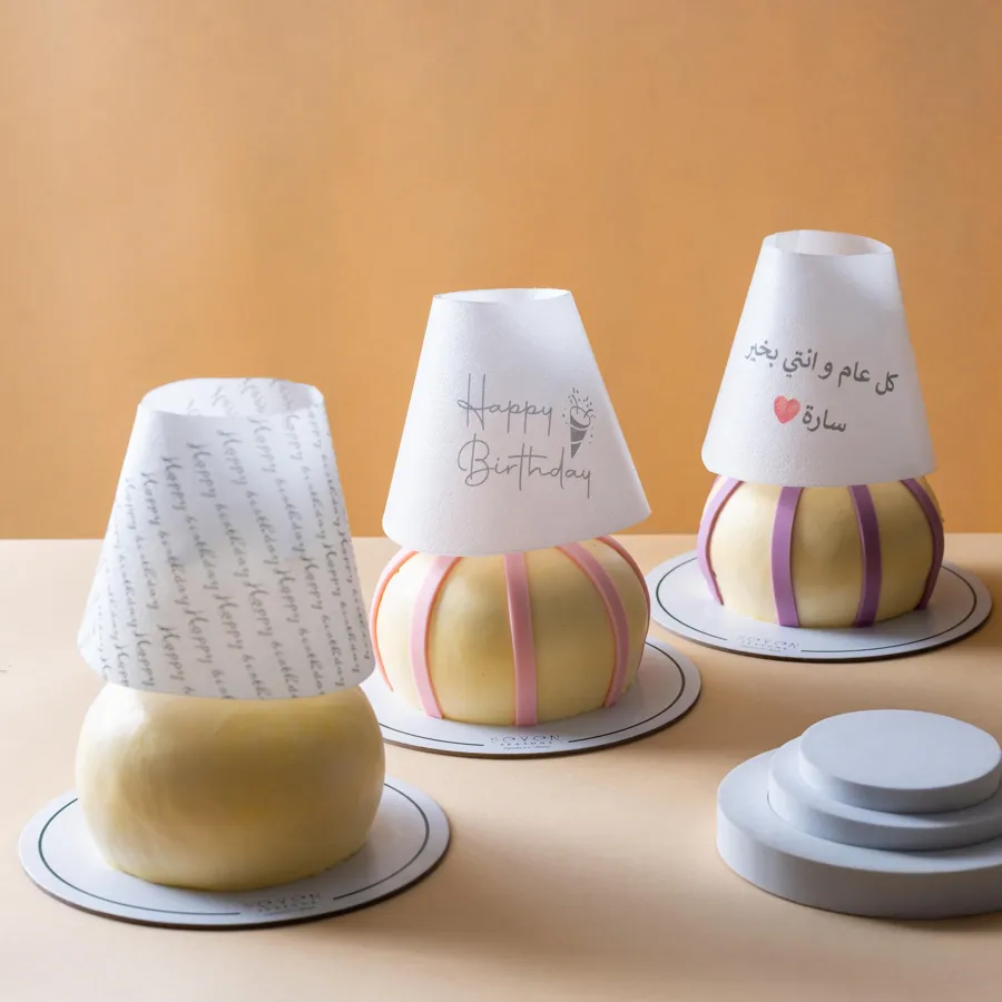 Lamp cake