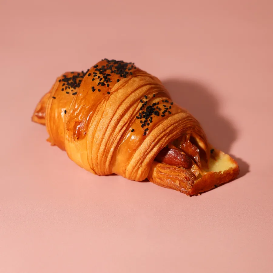 Hotdog & Cheese Croissant