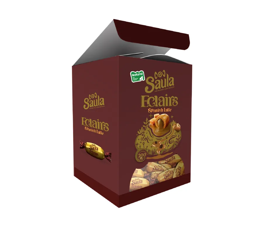 Saula Eclairs Spanish Late Box 240 PCS