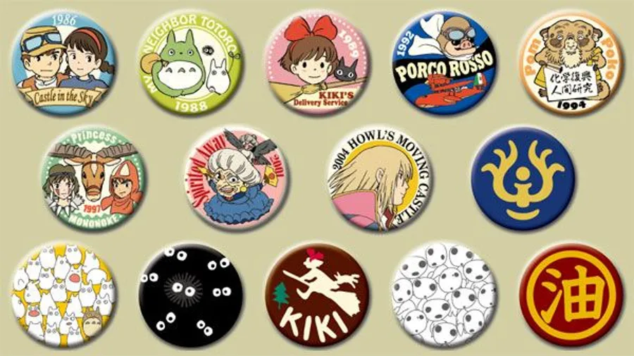 Ghibli Small Pins